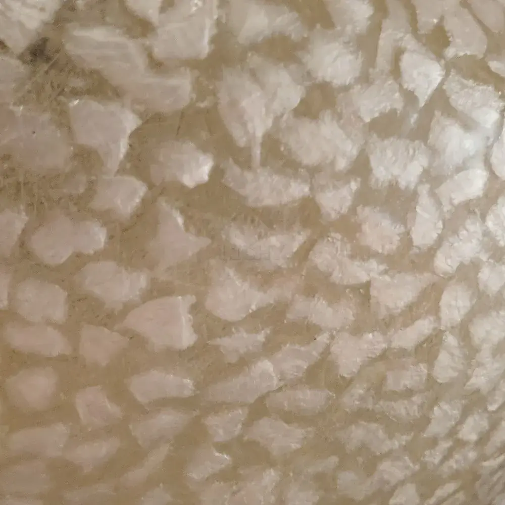 Foto 3 Schelpenlamp plafondlamp Apollo Wit 40cm 51058