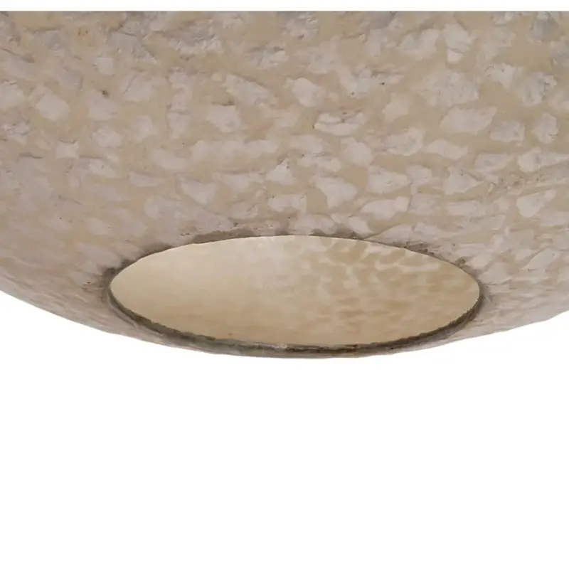 Foto 9 Plafondlamp Schelp wit 40cm