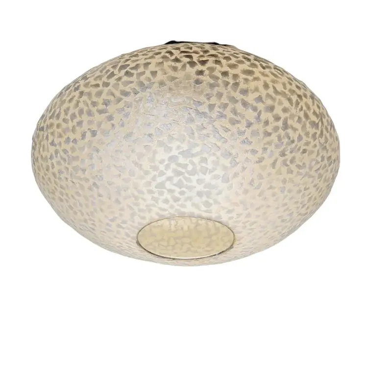 Foto 10 Plafondlamp Schelp wit 40cm