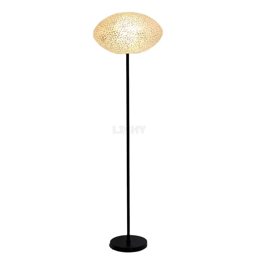 Foto van Vloerlamp Space rotan 150cm naturel 511008