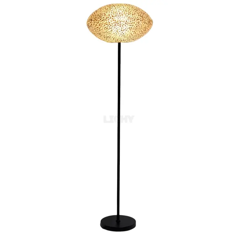 Foto 1 Vloerlamp schelp Apollo Amber 140cm