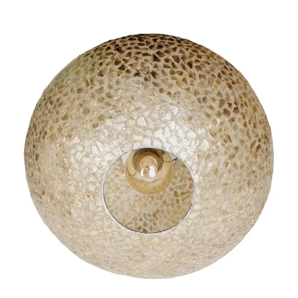 Foto 2 Vloerlamp schelp Apollo Amber 140cm