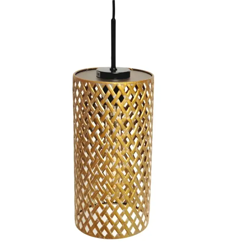 Foto 1 Hanglamp Cestino antiek messing H8920G