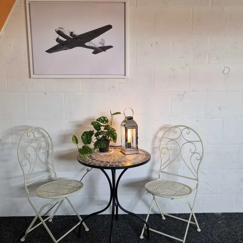 Foto 4 Tafellamp Lantaarn edelstaal 11x30cm T 607