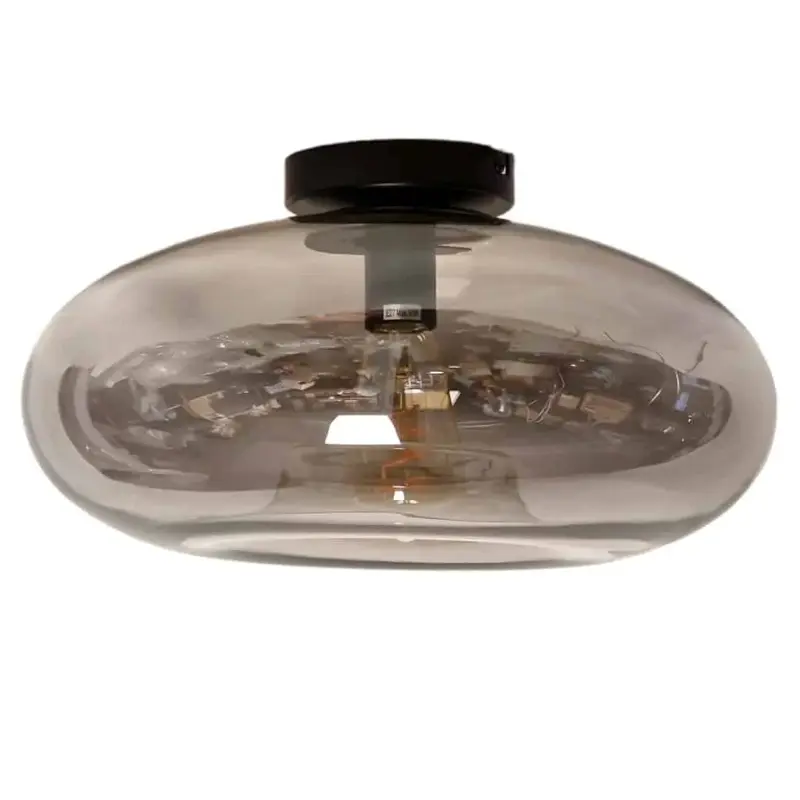 Foto 3 Plafondlamp Donut smoke 38cm 232002