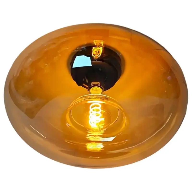 Foto 6 Plafondlamp Donut smoke 38cm 232002