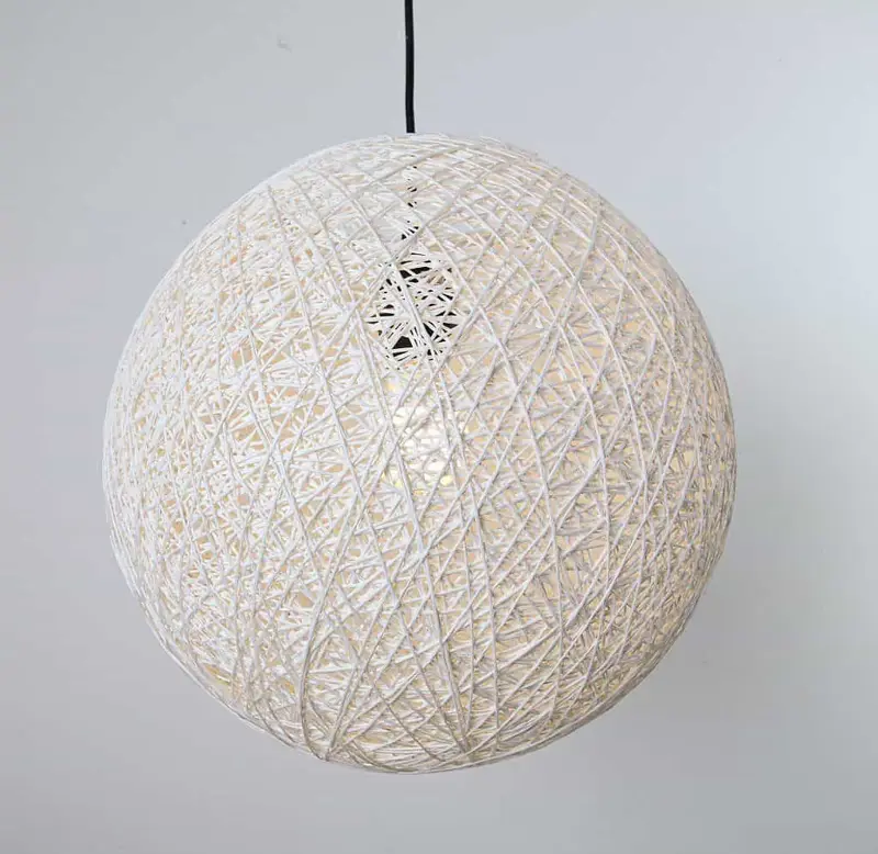 Foto 1 Hanglamp Abaca 80cm wit