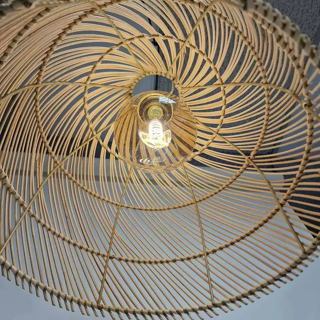 Foto 11 Hanglamp Riet Mira 42cm brons 510629