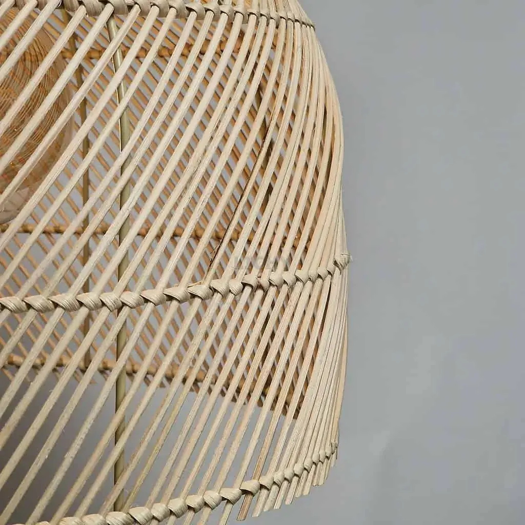 Foto 13 Hanglamp Riet Mira 42cm brons 510629