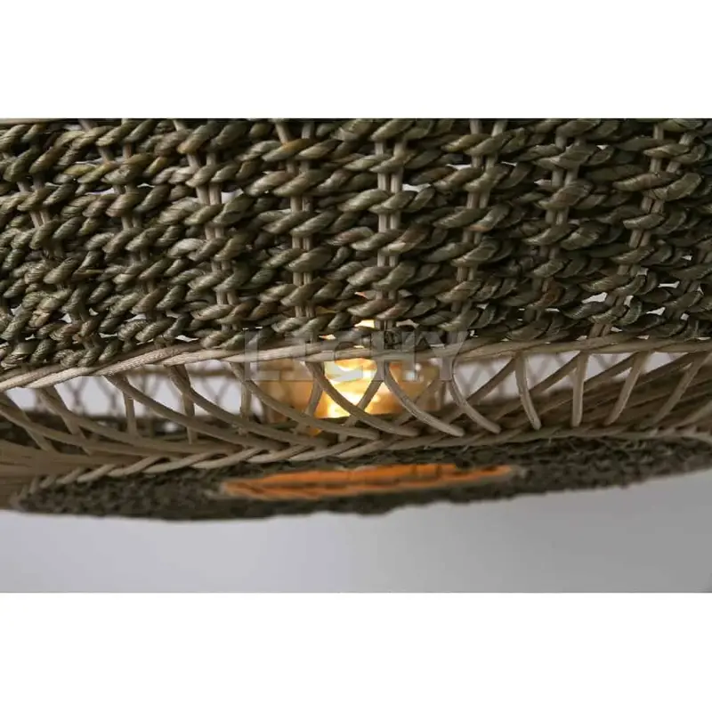 Foto 2 Hanglamp Riet Rond Reaal naturel 511012