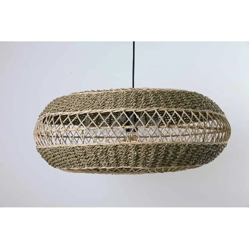 Foto 3 Hanglamp Riet Rond Reaal naturel 511012