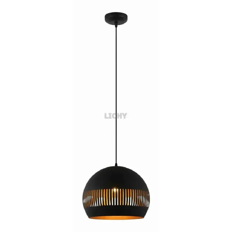 Foto 8 Hanglamp Globo zwart goud 30cm H 2530 Z