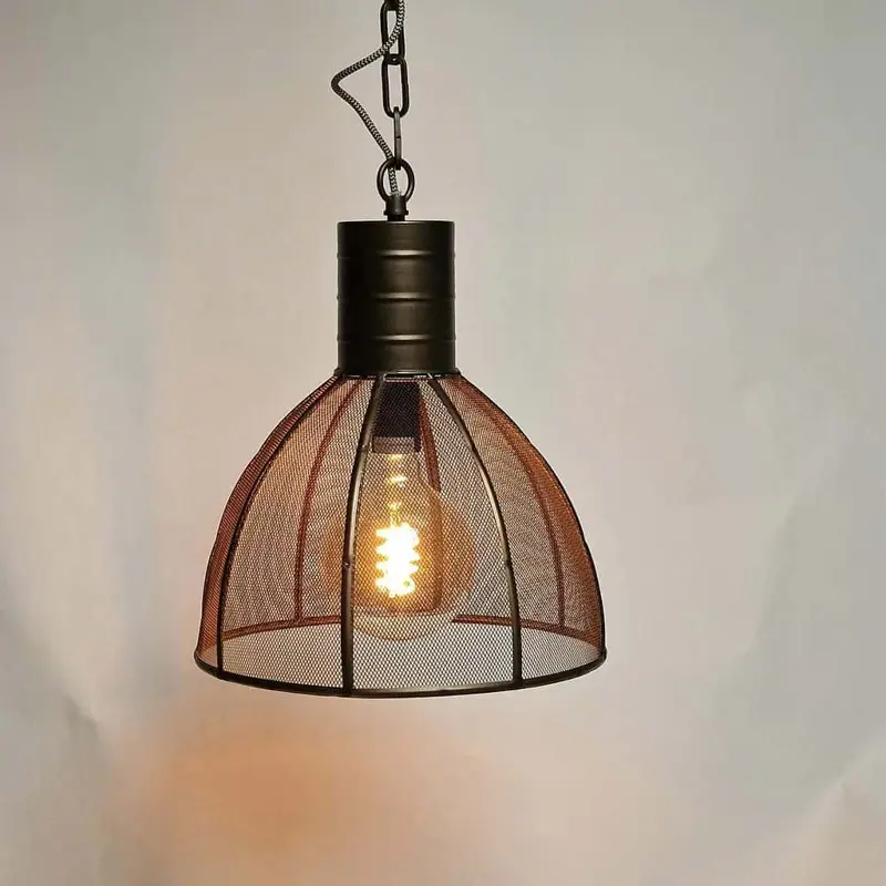 Foto 3 Hanglamp deco Gaas old steel 32cm