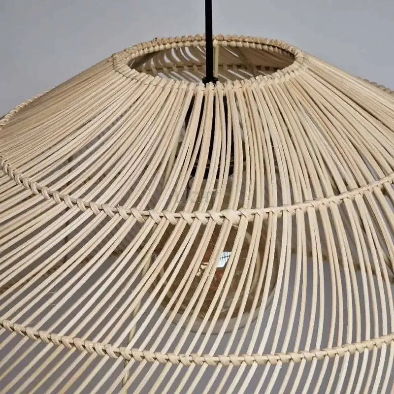 Foto 6 Hanglamp Riet Montfoort 60cm naturel 510610