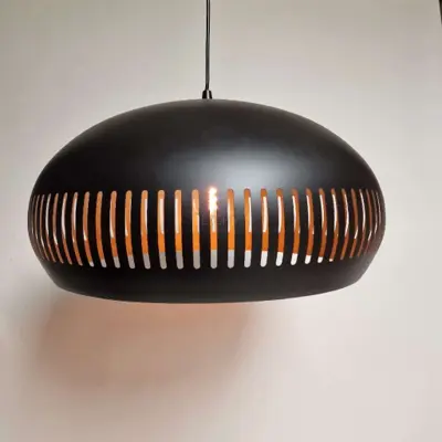 Foto van Hanglamp Duomo 50cm zwart goud H 1750 Z