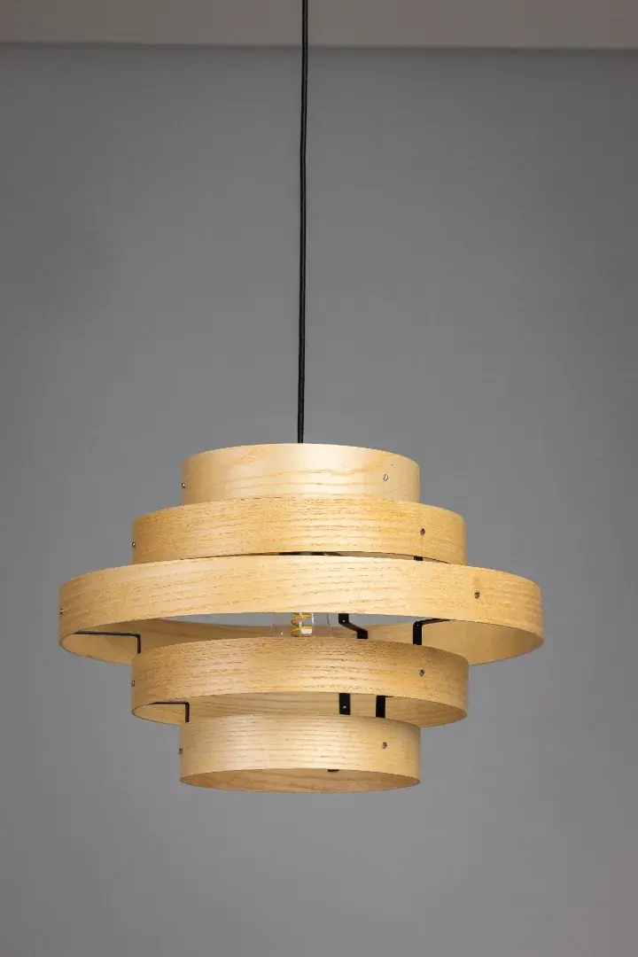 Foto 2 Hanglamp Oaknut 5 rings