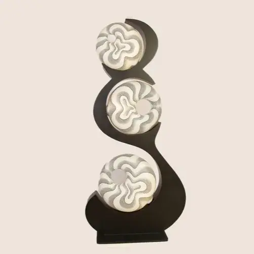 Foto van Vloerlamp EI Zwart 110x51x38