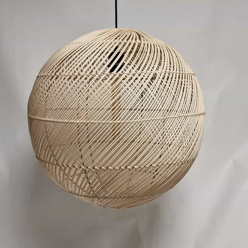 Foto 2 hanglamp Globe Naturel 50 cm