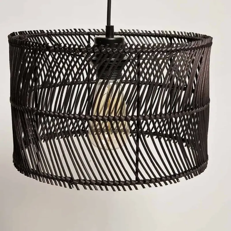 Foto 2 hanglamp Tristan 30 cm Zwart