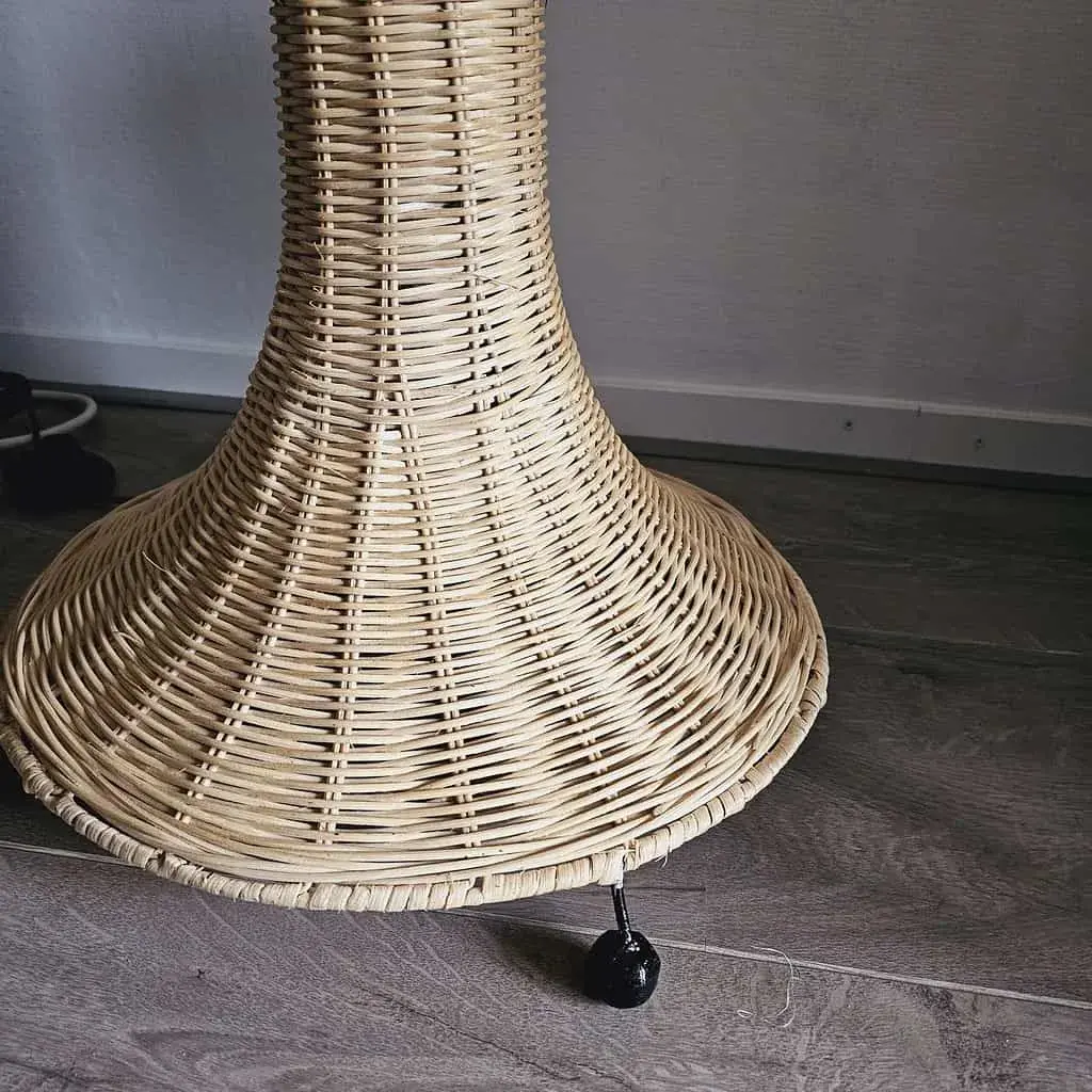 Foto 3 Vloerlamp Space rotan 150cm naturel 511008