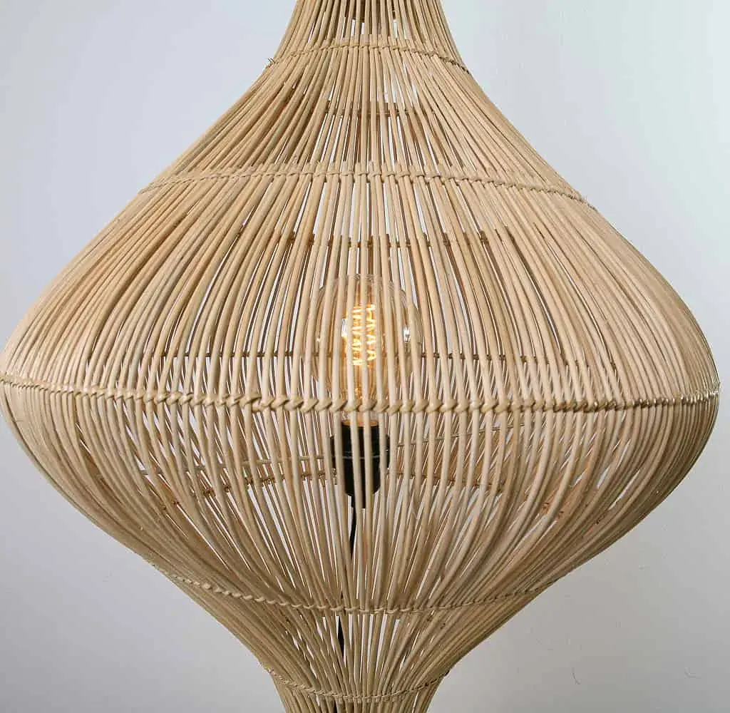 Foto 4 Vloerlamp Space rotan 150cm naturel 511008
