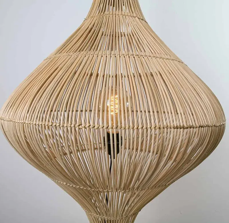 Foto 4 Vloerlamp Space rotan 150cm naturel 511008