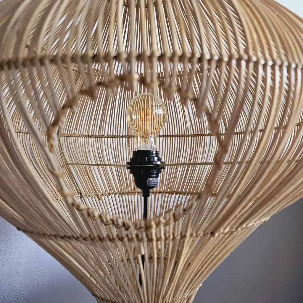 Foto 6 Vloerlamp Space rotan 150cm naturel 511008