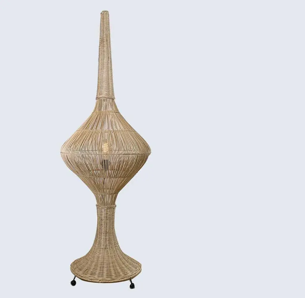 Foto 9 Vloerlamp Space rotan 150cm naturel 511008