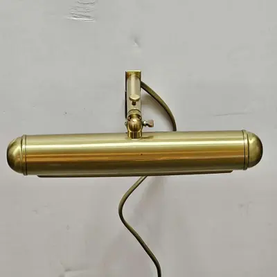 Foto van Schilderijlamp goud messing 23cm 4209YB