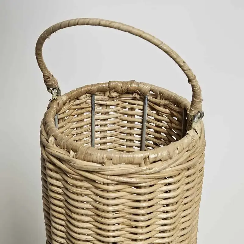 Foto 10 Tafellamp rotan Pompoen 68cm naturel 511004
