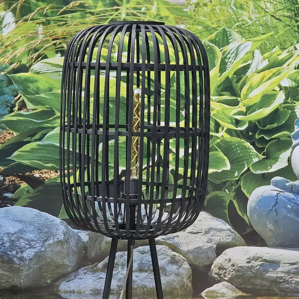 Foto 8 Vloerlamp Bamboe Treccia tripod S 5401 Z