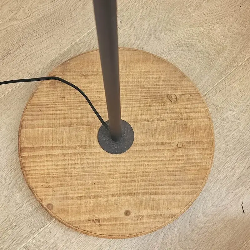 Foto 15 Vloerlamp bamboe Treccia zwart S 5493 Z