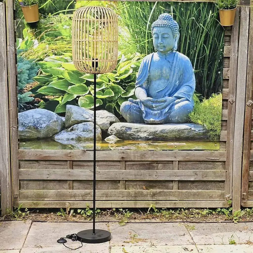 Foto 4 Vloerlamp Acos Bamboe 5401H