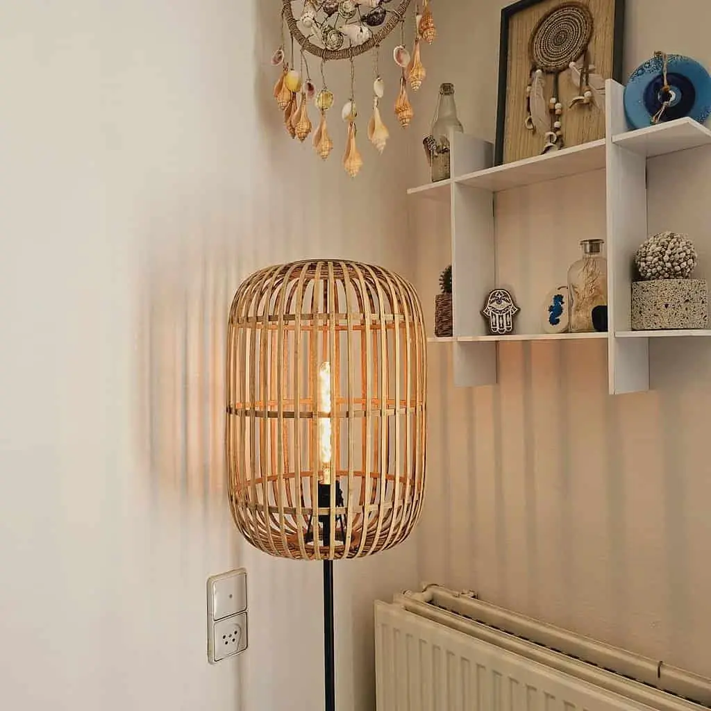 Foto 6 Vloerlamp Acos Bamboe 5401H