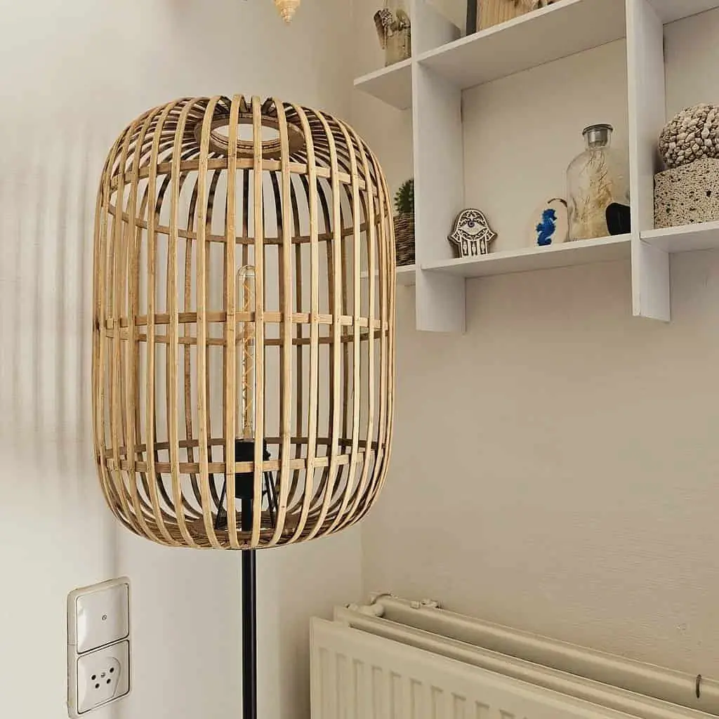 Foto 8 Vloerlamp Acos Bamboe 5401H