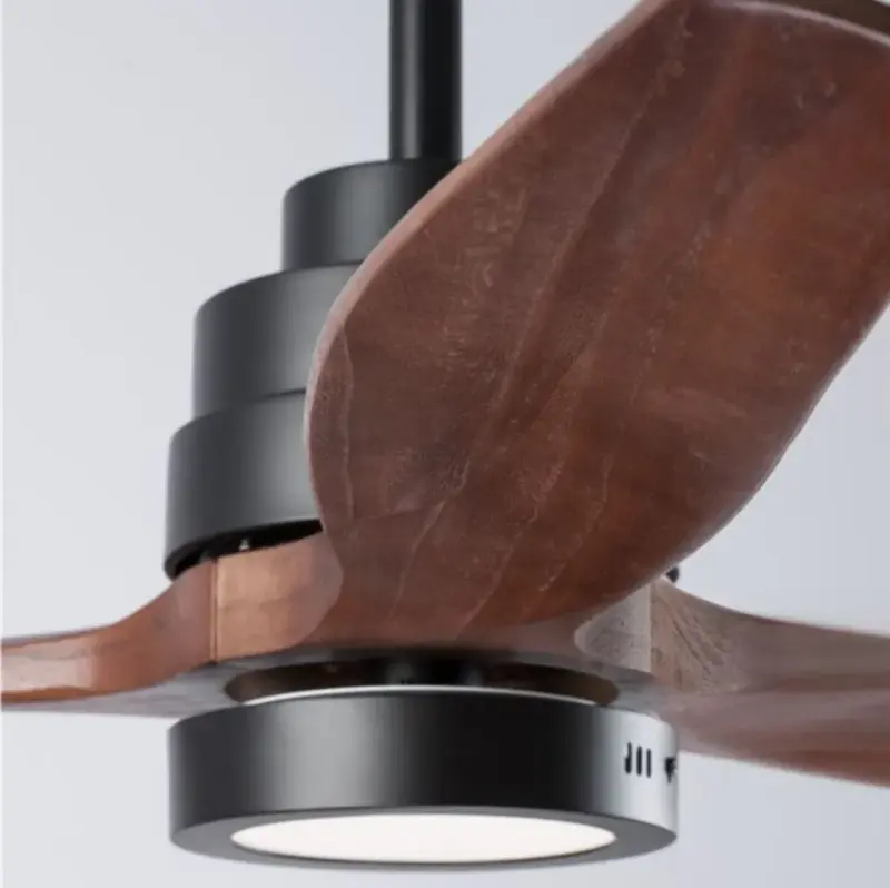 Foto 4 Plafondventilator Wood Sabal afstandbediening licht