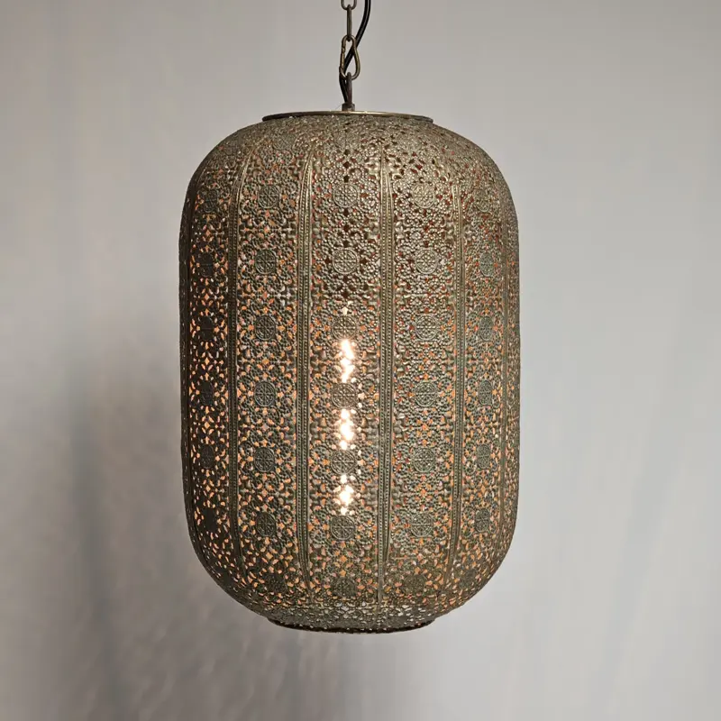 Foto 3 Hanglamp Grasso antiek goud h2020g
