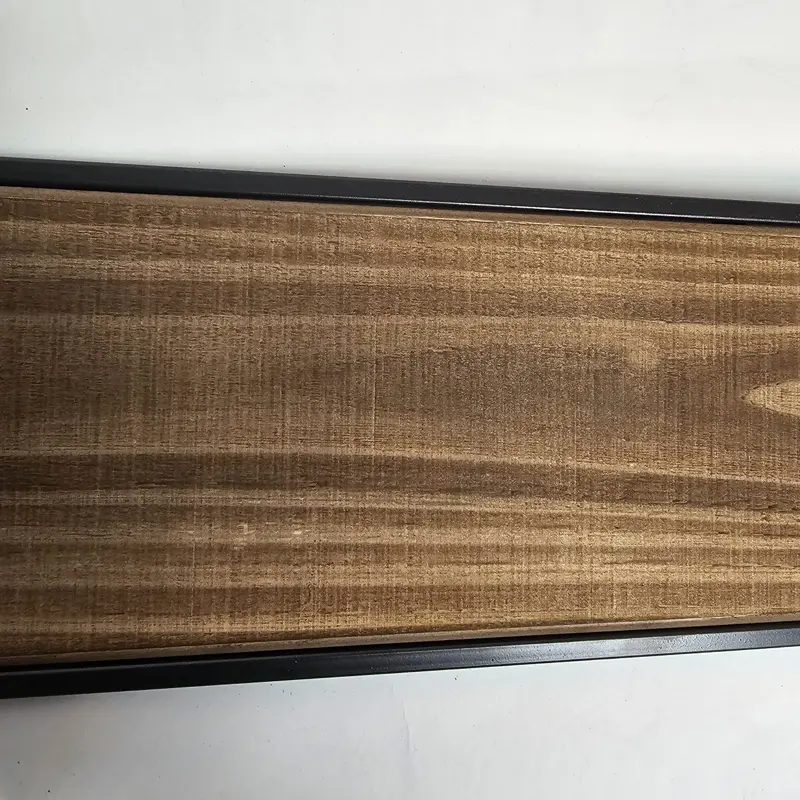 Foto 4 Wandlamp Block Ibiza hout staal 30 x 80