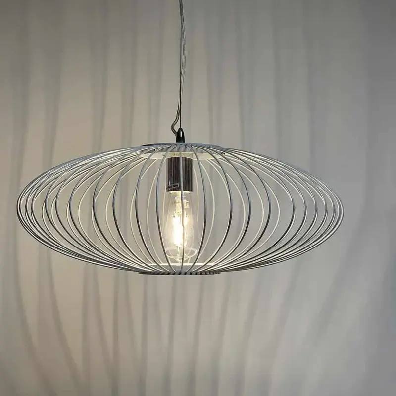 Foto 8 Hanglamp Aglio wit 50cm