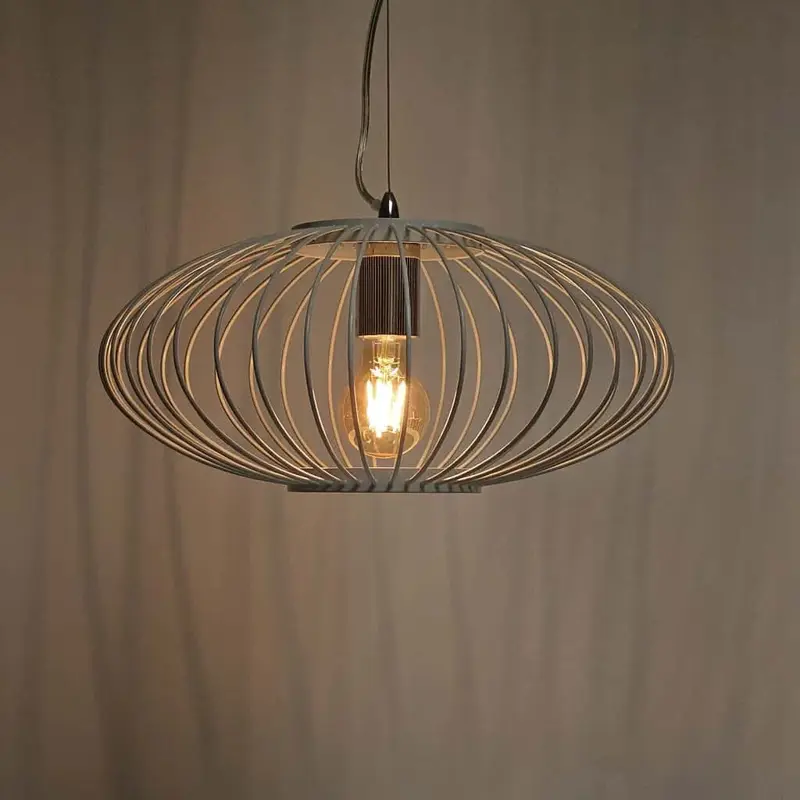 Foto 2 Hanglamp Aglio wit 40cm