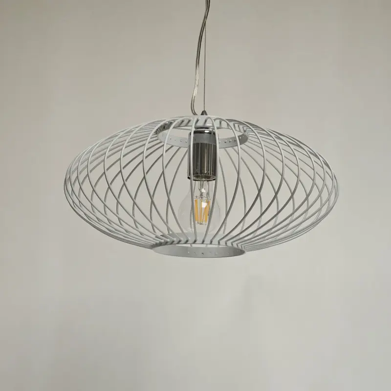 Foto 3 Hanglamp Aglio wit 40cm