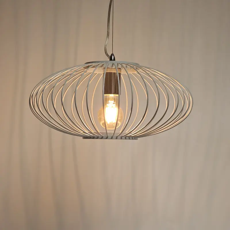Foto 4 Hanglamp Aglio wit 40cm
