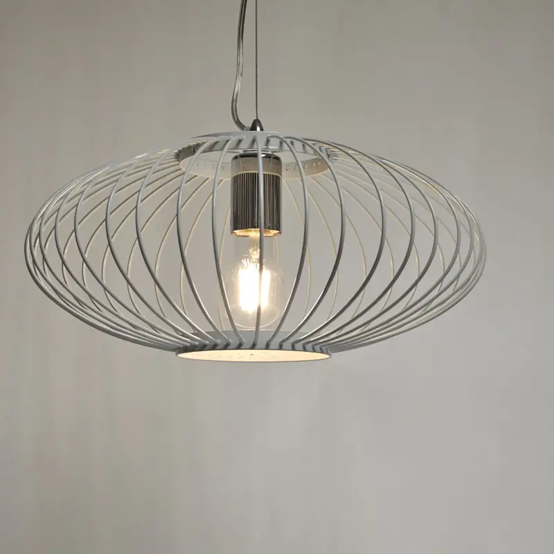 Foto 7 Hanglamp Aglio wit 40cm