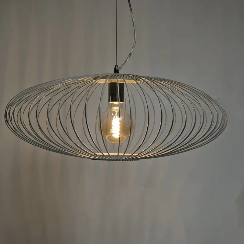 Foto 2 Hanglamp Aglio wit 60cm