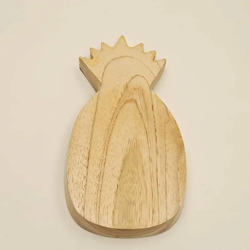 Foto 10 Houten bakje hart met schelp