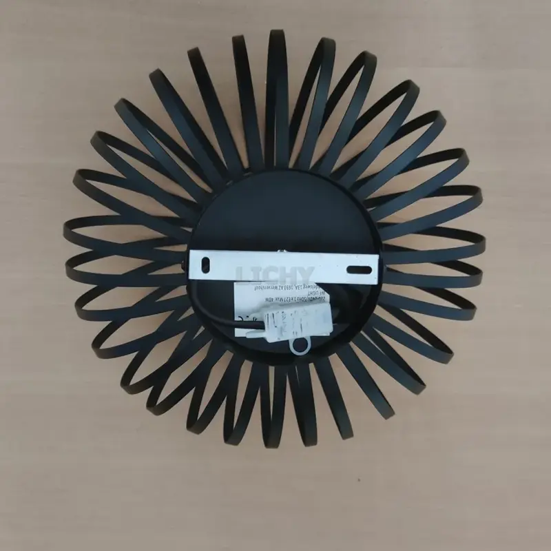 Foto 6 Agli plafondlamp zwart 40cm pl 9004 z
