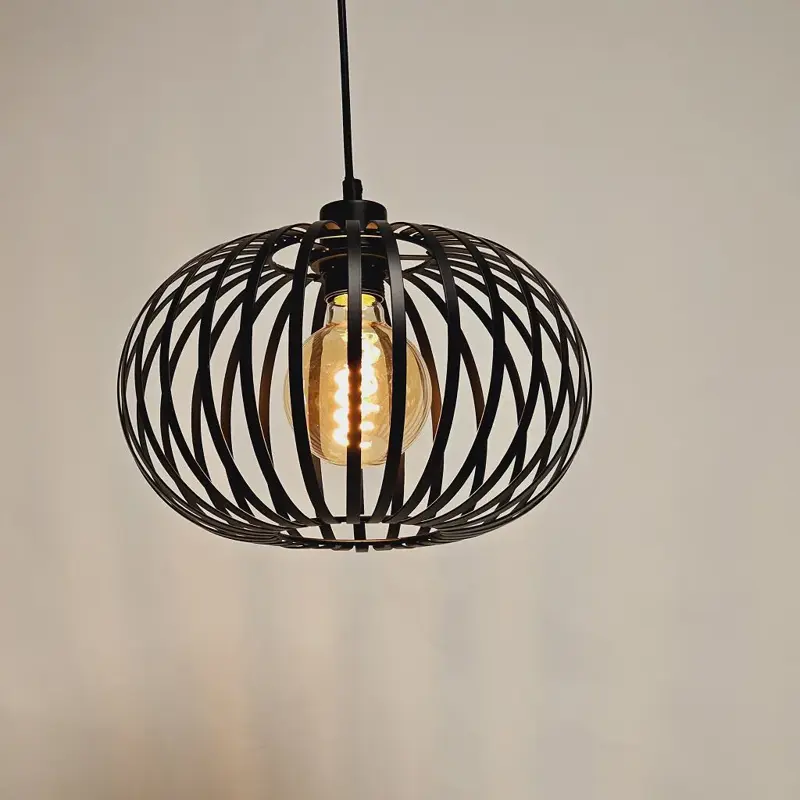 Foto 1 Hanglamp Agli Zwart 30cm 230005