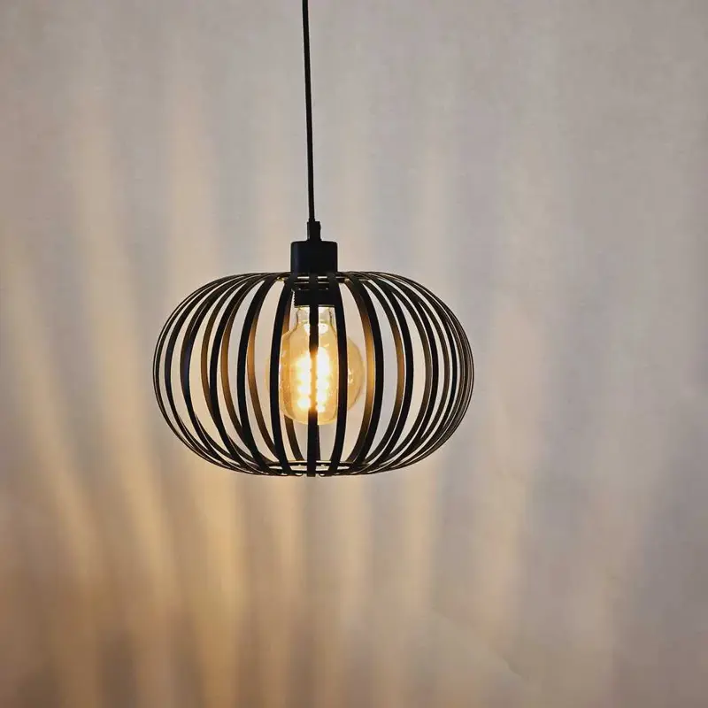 Foto 5 Hanglamp Agli Zwart 30cm 230005