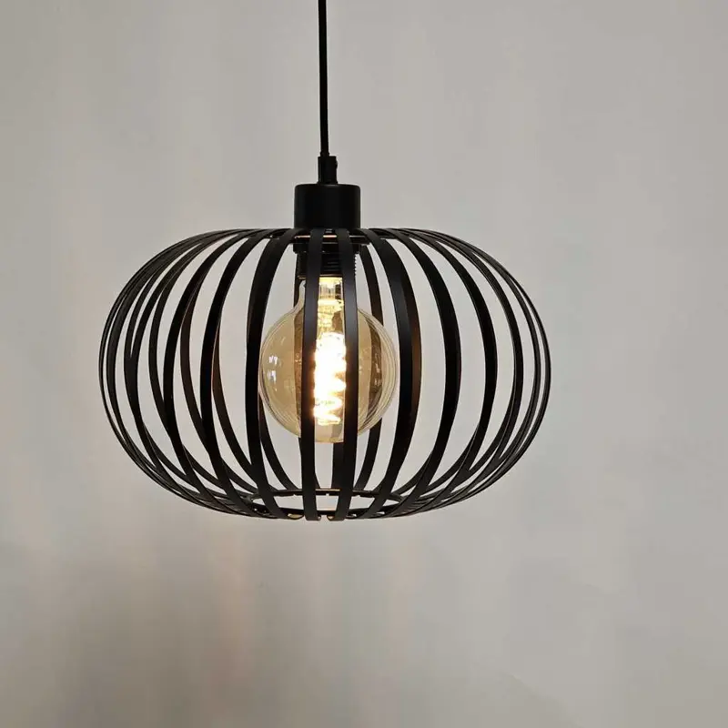 Foto 6 Hanglamp Agli Zwart 30cm 230005