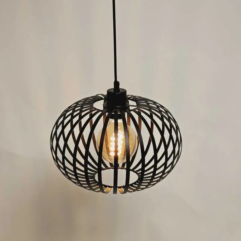 Foto 8 Hanglamp Agli Zwart 30cm 230005